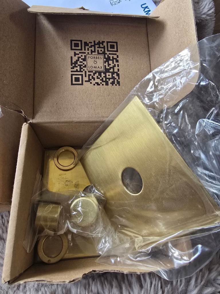 Forbes and Lomax Brushed gold dimmer switches