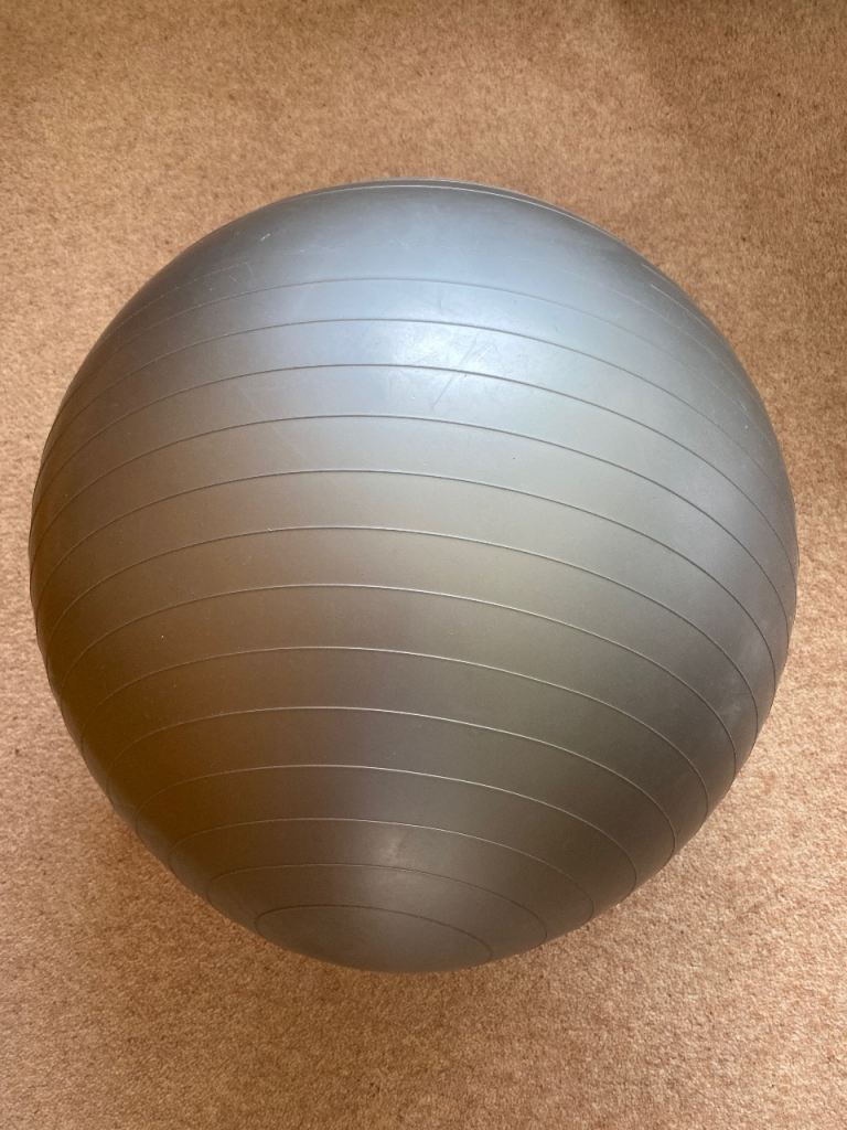 Grey Exercise/Fitness Ball – Good Condition