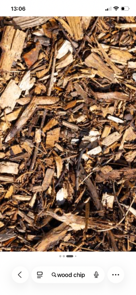 Wood chip free