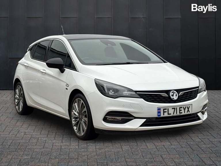2021 Vauxhall Astra Astra 1.2 Turbo Griffin Edition 5dr 145 ps Hatchback Petrol Manual