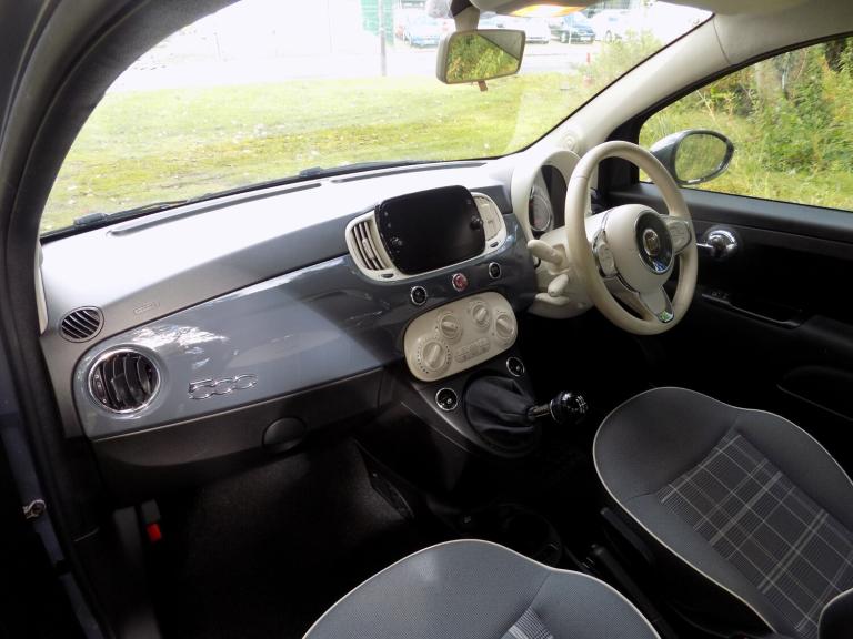 2019 Fiat 500 1.2 Lounge 3dr HATCHBACK Petrol Manual