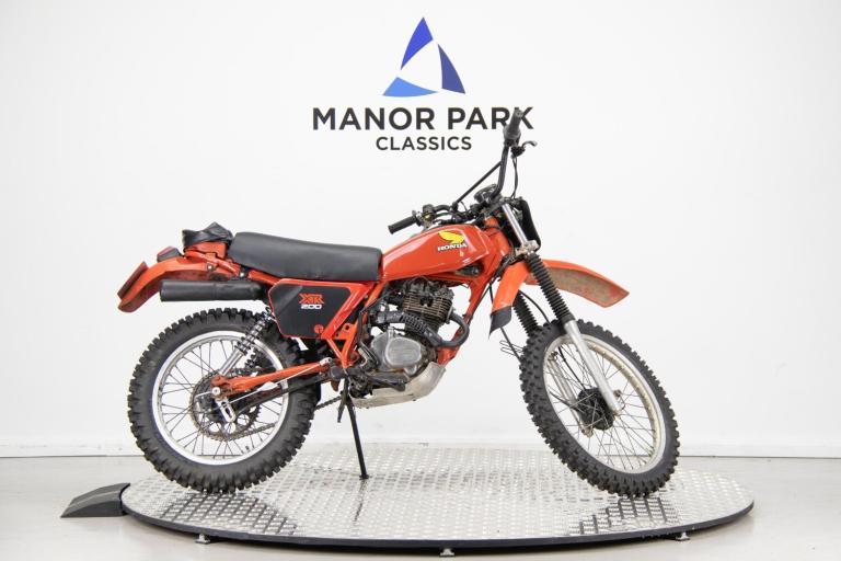 1980 Honda XR200  Petrol Manual