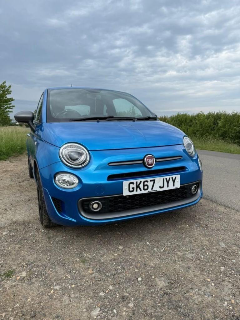 FIAT 500S Blue Manual 2017