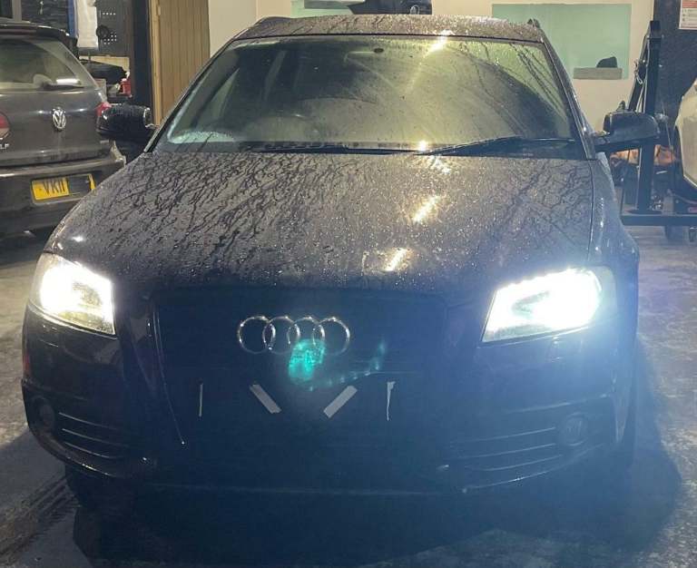 Audi A3 Black edition Front end 