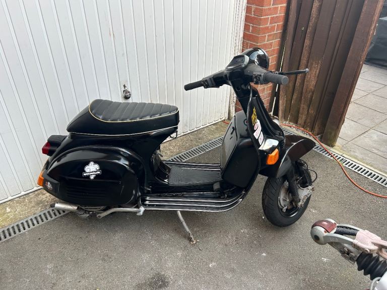 Bajaj classic sl with Vespa px125 engine