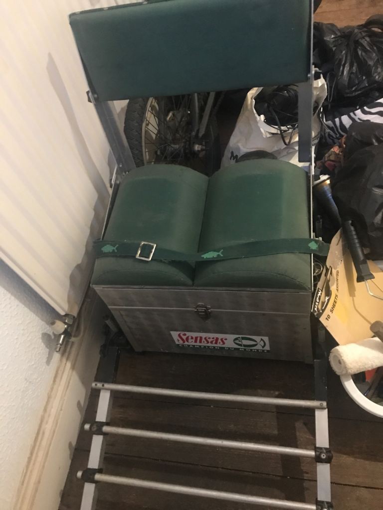 Fishing box and seat
