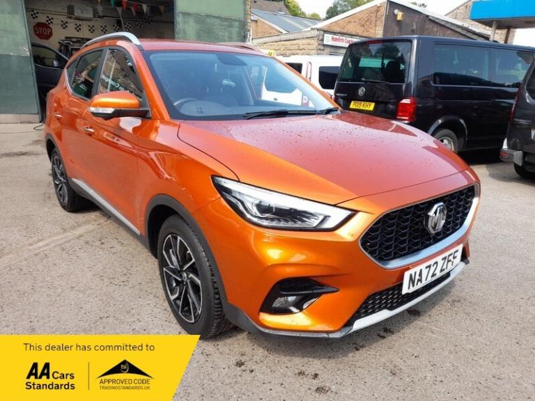 MG ZS EXCLUSIVE T-GDI, 1 OWNER, ORANGE, FULL LEATHER, TOP SPEC , AUTO