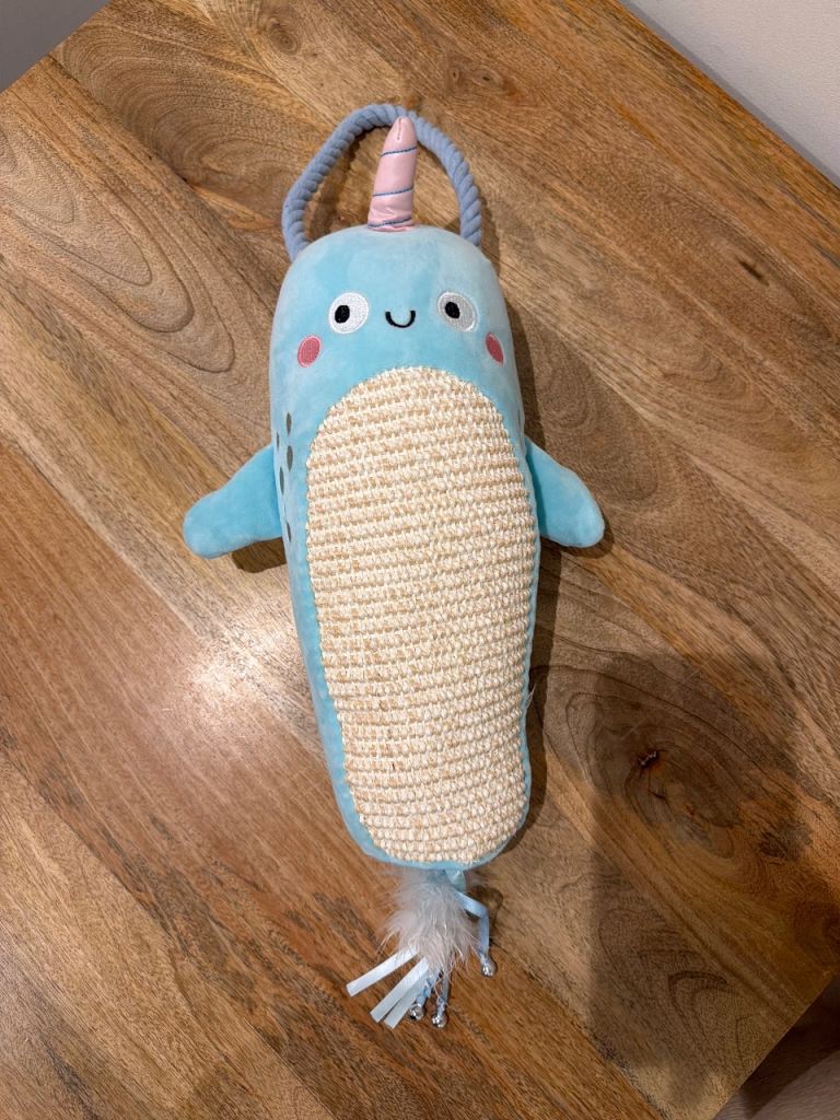 Pets at Home Narwhal Scratcher 