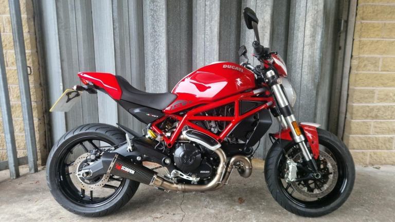 Ducati Monster 797 +, 2018, 13,392 Miles, Beautiful Condition, 3 Owners