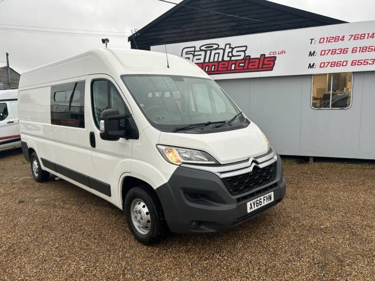 2017 66 CITROEN RELAY 35 L3H2 ENTERPRISE HDI 9 SEAT CREW VAN DIESEL
