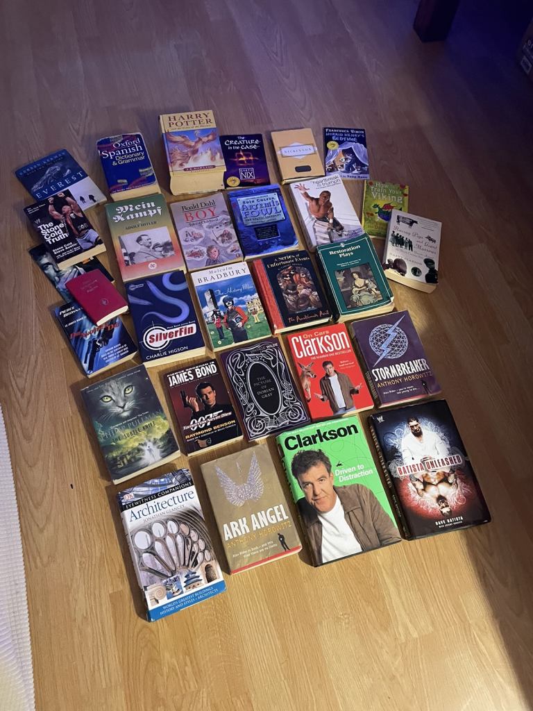 Books job lot over 30 books