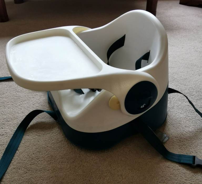 Mamas&Papas Multi Seat with Tray – White and Teal, Good Condition
