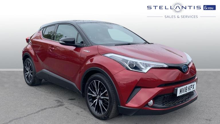 2018 Toyota C-HR 1.8 VVT-h Red Edition SUV 5dr Petrol Hybrid CVT Euro 6 (s/s) (122 ps) SUV Hybrid...