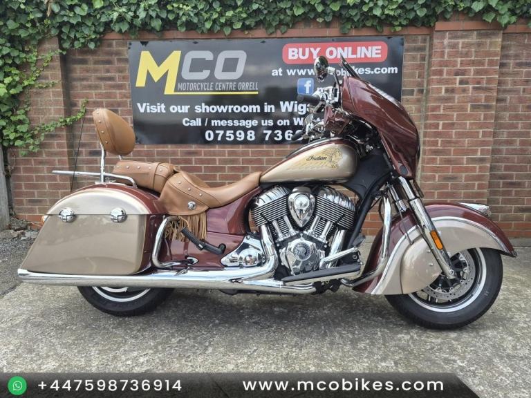 Indian chieftain Classic 21reg 1897miles FSH Immaculate condition