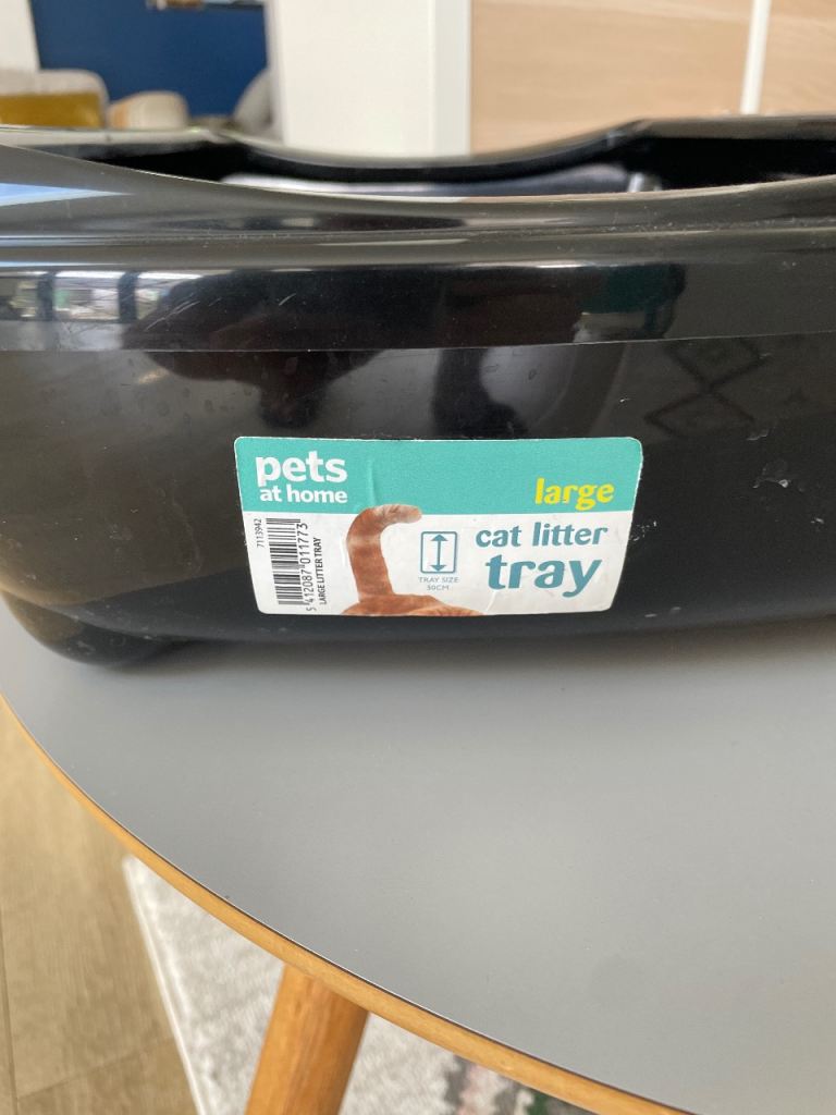 Large cat litter tray