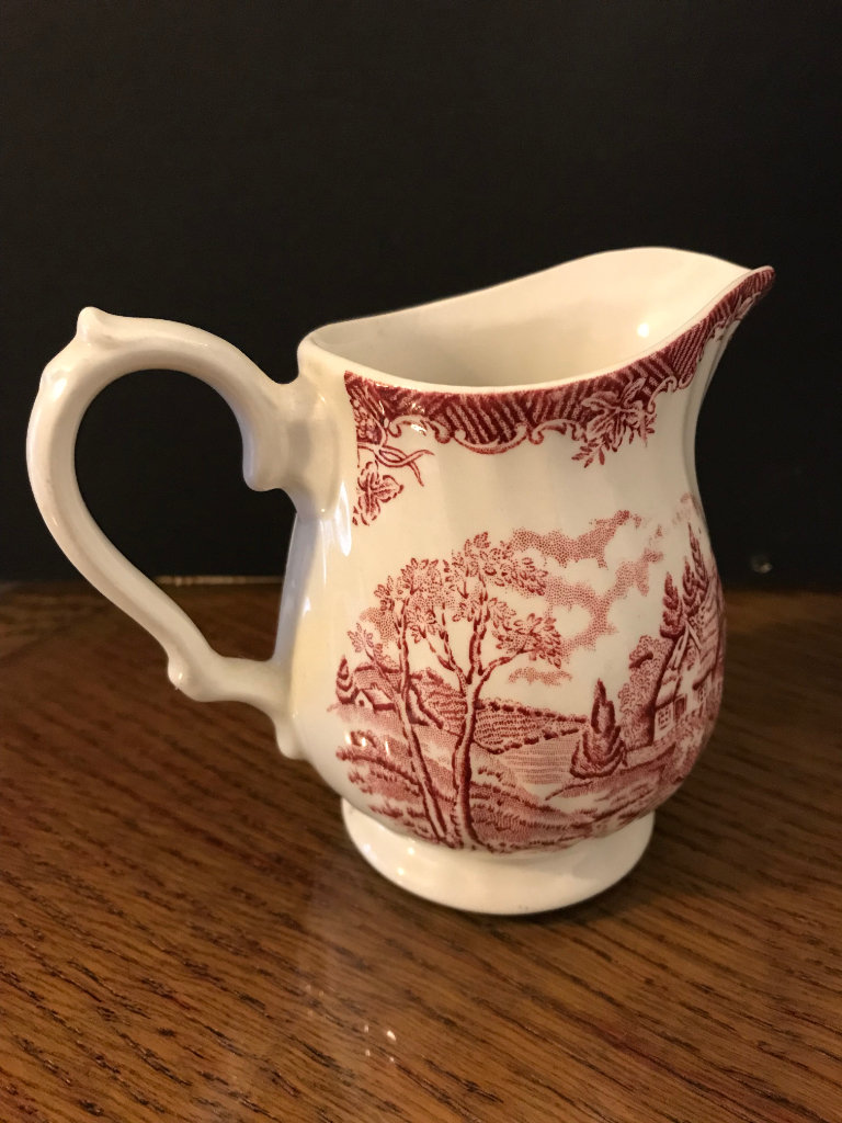 Small Cream /Pink Jug