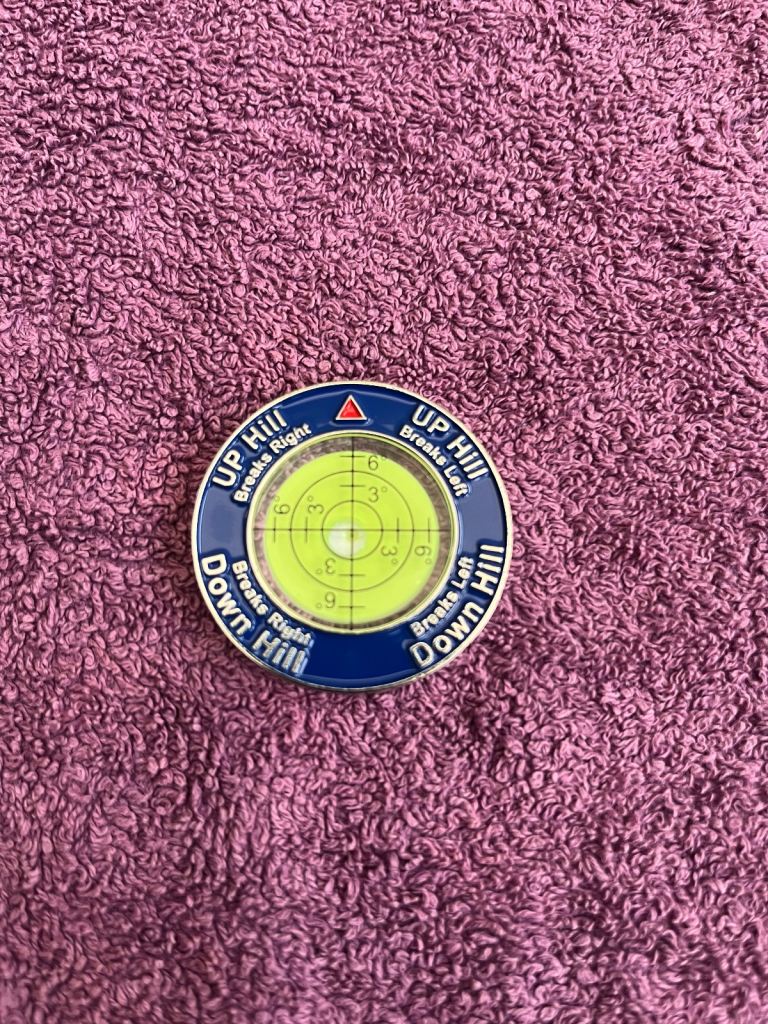 Professional Golf Green Reading Tool With Bubble Level - Precision Putting Aid.