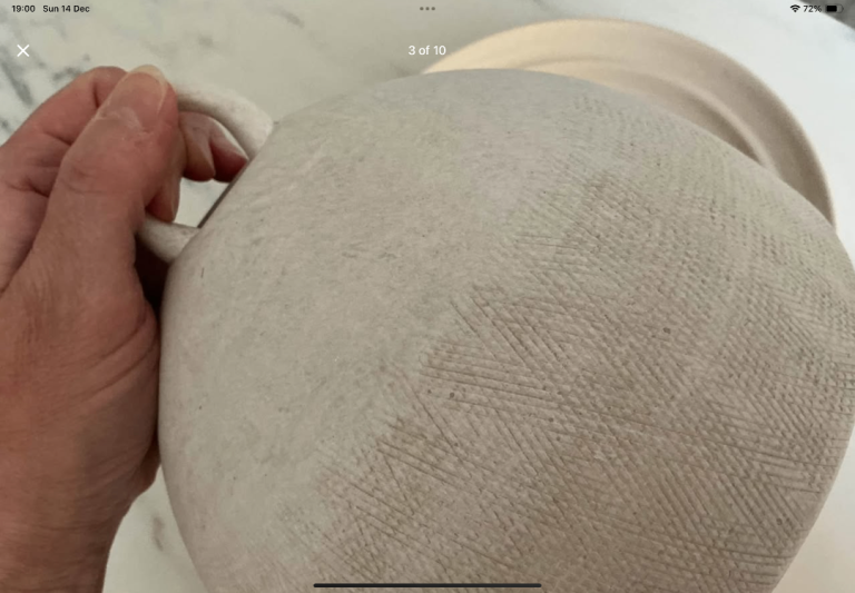 BROSTE Copenhagen Kitchen Storage Stoneware Dome