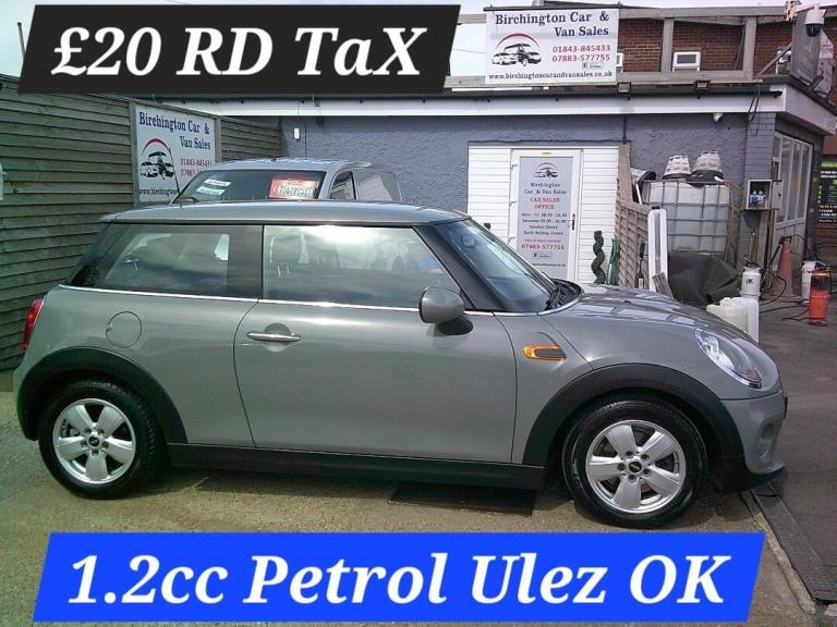 2016 MINI One 1.2CC PETROL ULEZ OK VGC PEARL GREY **£20 RD TAX** ((88812 MILES)) SERVICED HATCHBA...