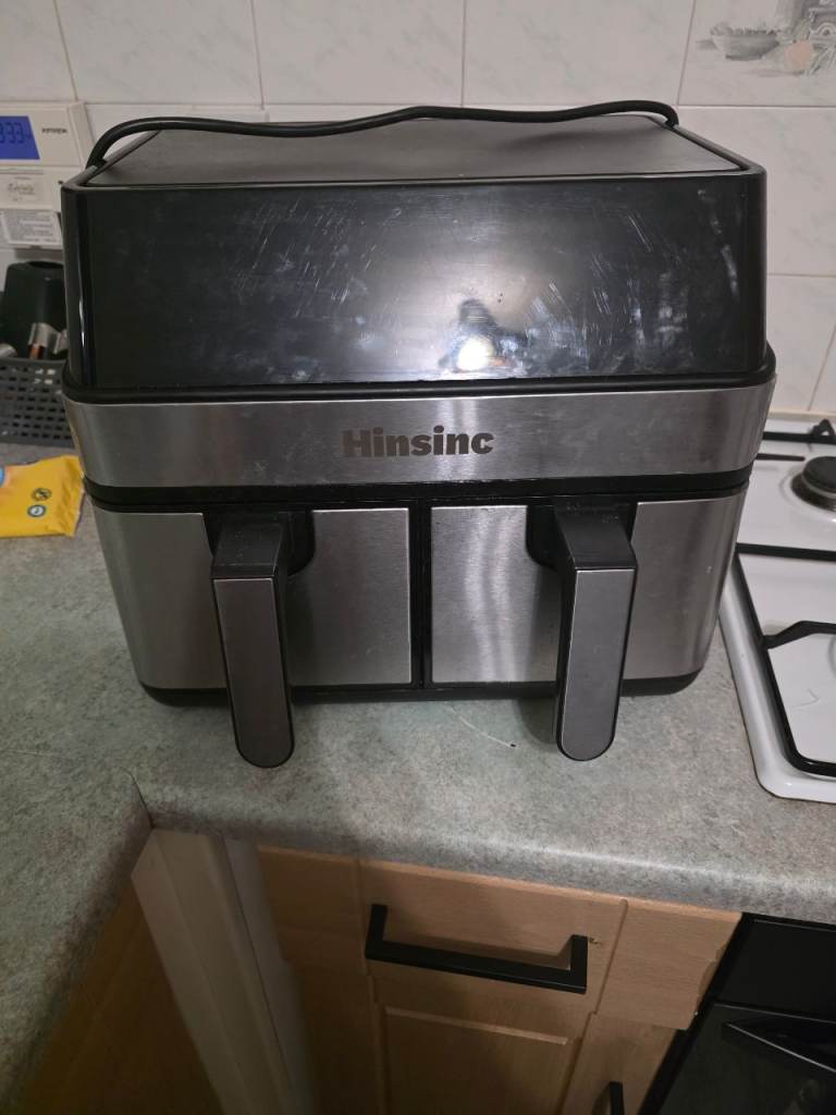 Hinsinc Dual Basket Air Fryer – Good Condition