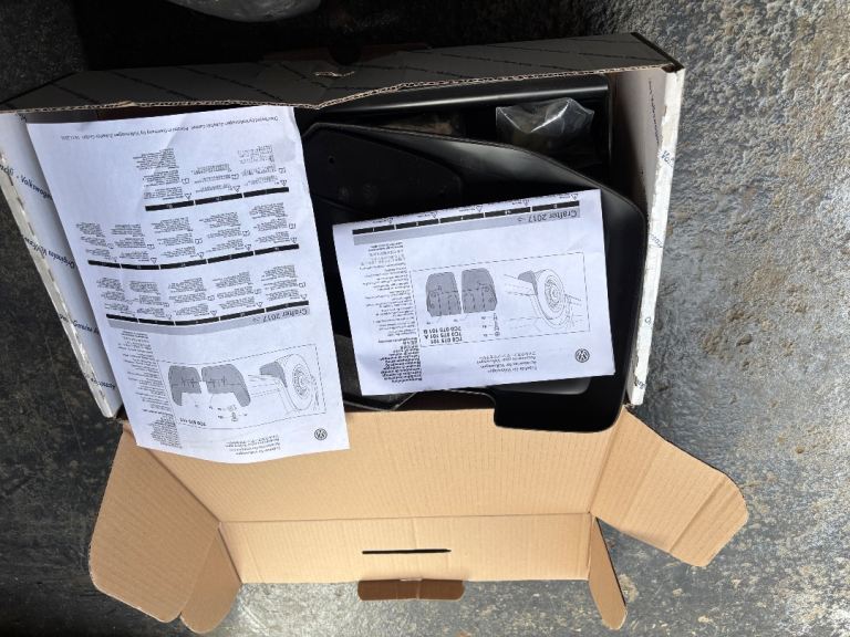 Vw crafter/ man tge mud guards