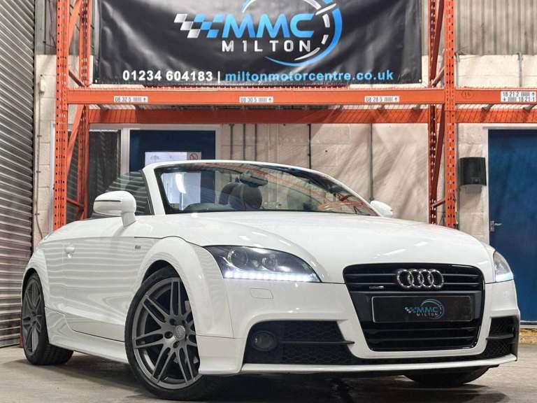 2012 Audi TT 2.0 TDI Black Edition Roadster S Tronic quattro Euro 5 2dr CONVERTIBLE Diesel Automatic