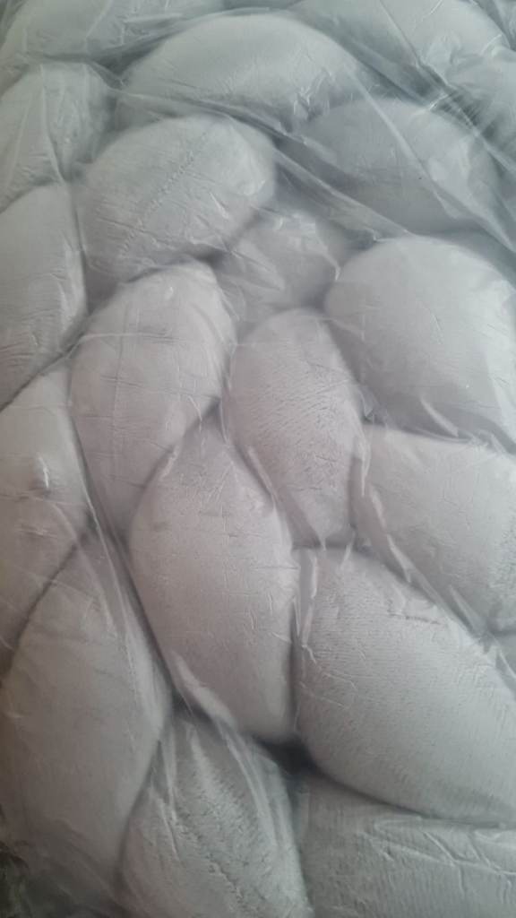 Brand New Brand New 3 Metres 4 Strands Soft Knot Pillow Decorative Baby Bedding ( Grey)