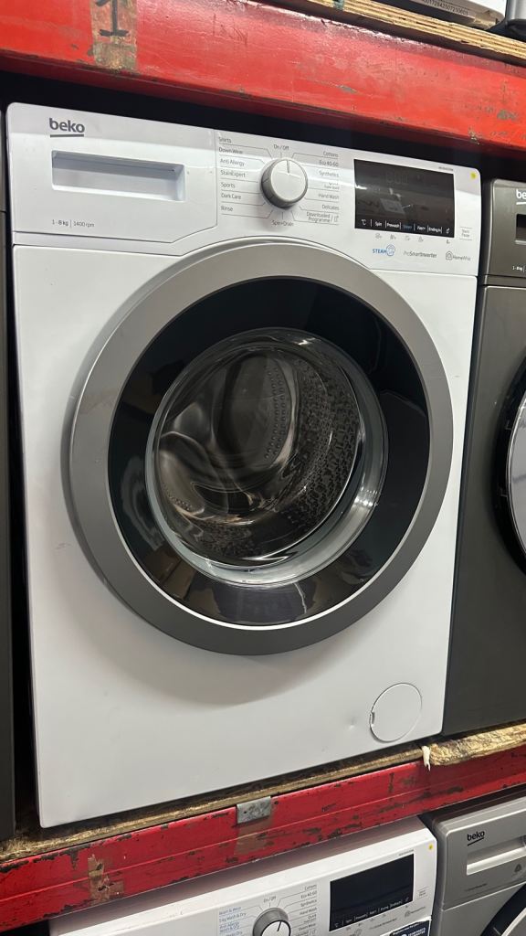 8KG WHITE BEKO WASHING MACHINE 