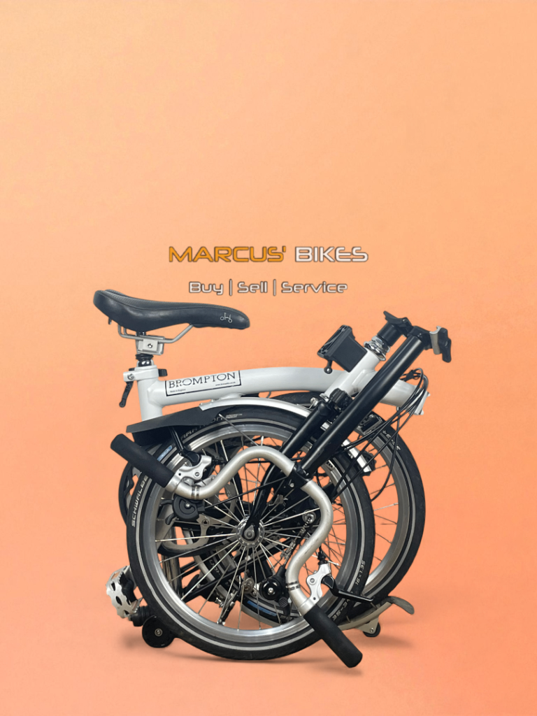 image for Brompton H6R (Brompton C Line Explore) - Papyrus Whitele