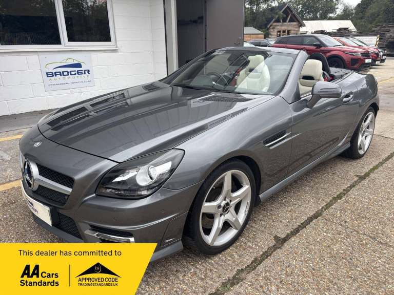 2016 Mercedes-Benz SLK 2.0 SLK200 AMG Sport G-Tronic Euro 6 (s/s) 2dr CONVERTIBLE Petrol Automatic