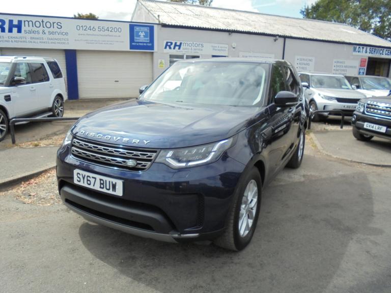 2017 Land Rover Discovery 3.0 TD6 SE 5dr Auto 7 Seater TowBar Blue  ESTATE Diesel Automatic
