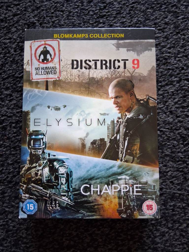BLOMKAMP3 COLLECTION ( 3 MOVIE BOXSET )