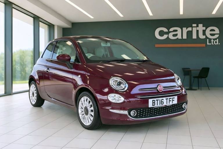 2016 Fiat 500 1.2 Lounge Hatchback 3dr Petrol Manual Euro 6 (s/s) (69 bhp) Hatchback Petrol Manual