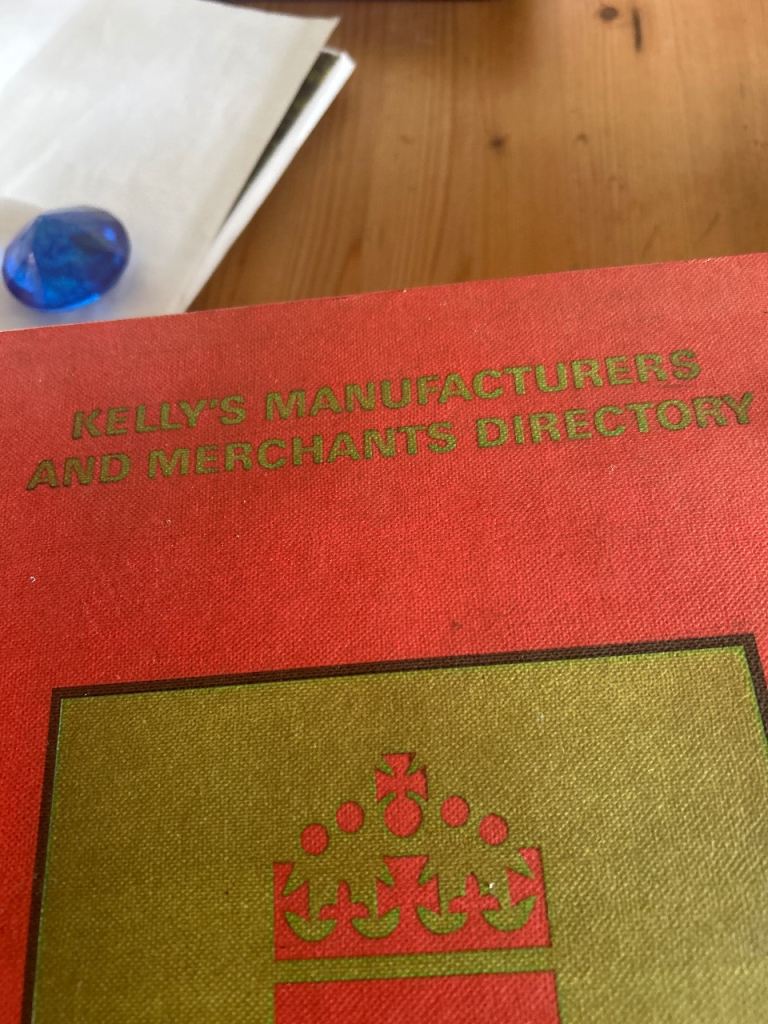 Kelly’s manufacturing and merchant’s directory 