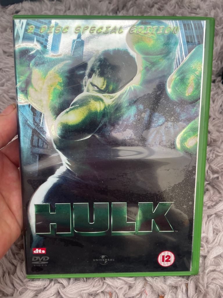 Hulk dvds 