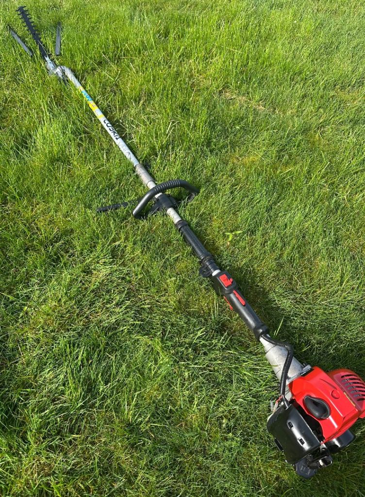 Cobra long reach petrol hedge cutter like new clippers lawnmower mower trimmer power tools