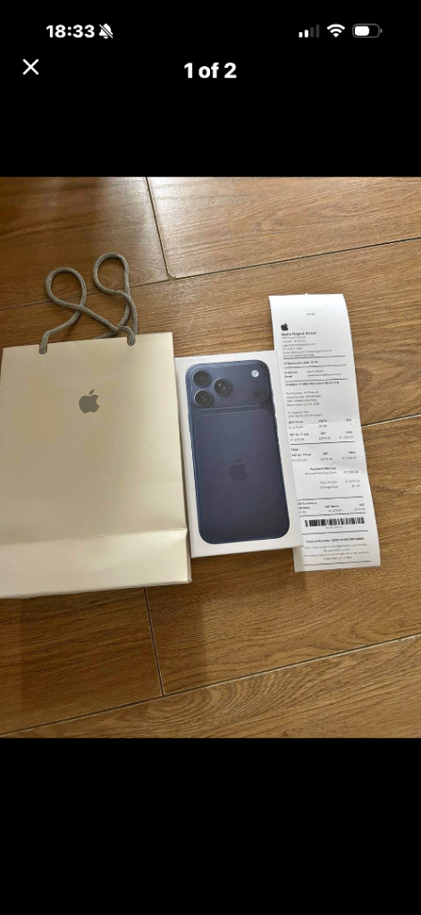 iPhone 17 pro max midnight blue