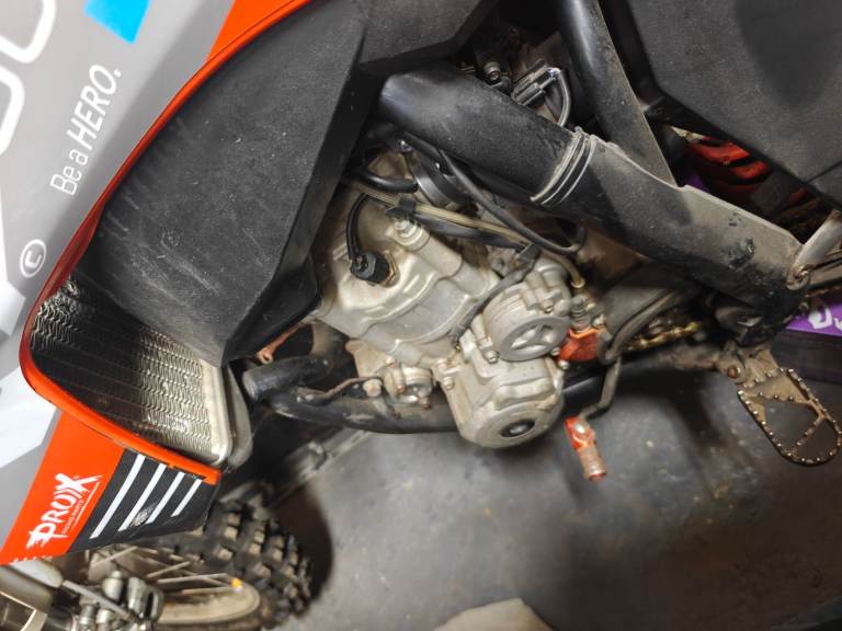 2012 ktm 350 exc-f motorbike crosser