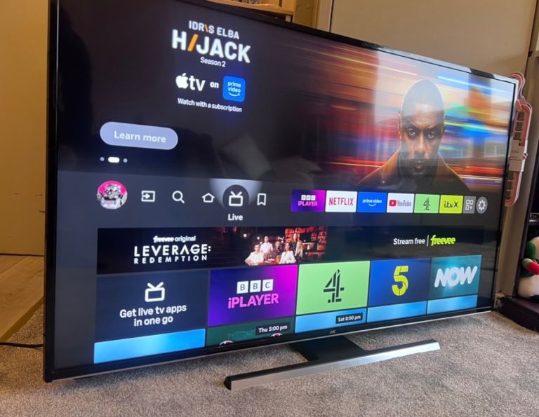 JVC 50 inch Smart 4K HDR LED TV – Good Condition