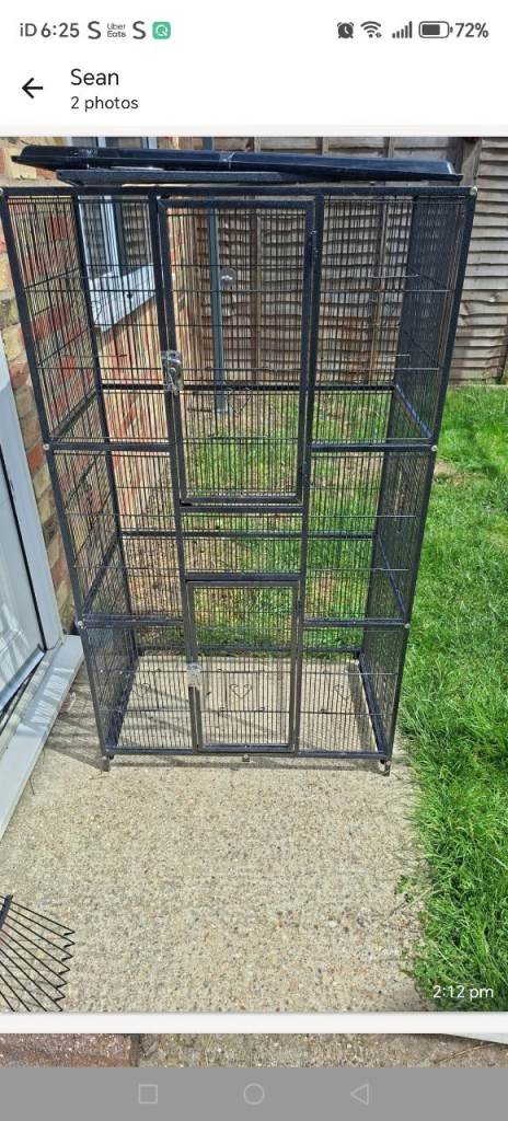 Parrot cage