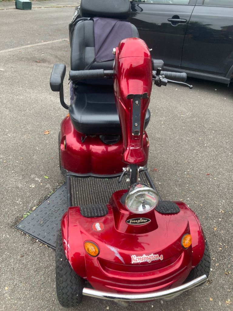 Freerider Kensington-S Mobility Scooter – Red, Good Condition