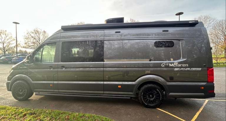 ManTGe 3.180 Mclaren Savage Sports Home, 2 belts garage motorhome for sale