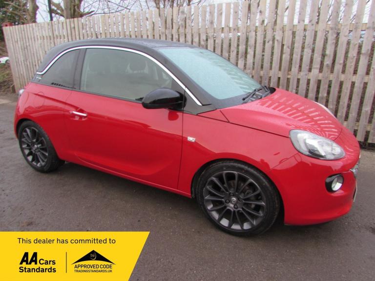 2016 Vauxhall ADAM 1.4i Glam 3dr HATCHBACK Petrol Manual