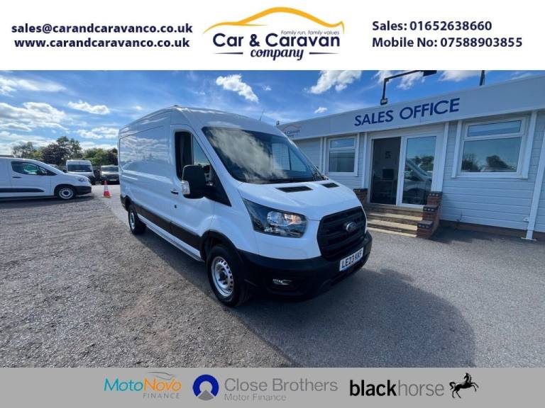 2023 23 FORD TRANSIT 2.0 350 ECOBLUE LEADER PANEL VAN 5DR DIESEL MANUAL FWD L3 H