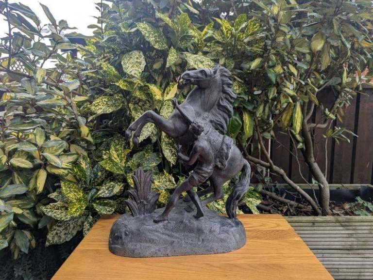 Vintage spelter figurine