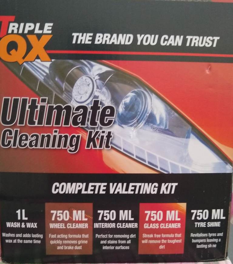 Triple QX Ultimate Cleaning and Valeting Kit 
