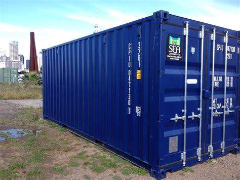 Shipping container storage 