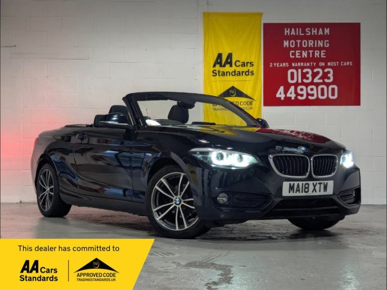 2018 BMW 2 Series 1.5 218i Sport Convertible 2dr Petrol Manual Euro 6 (s/s)