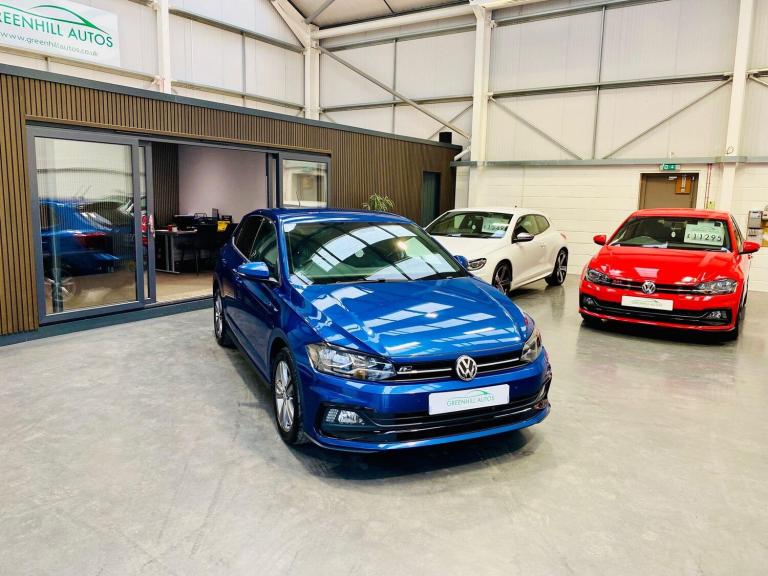2018 Volkswagen Polo 1.0 TSI R-Line Euro 6 (s/s) 5dr HATCHBACK Petrol Manual