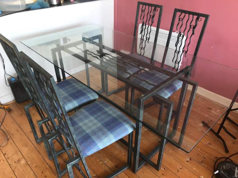 6-Seater Dining Table and chairs 